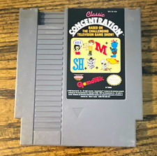 GameTek Classic Concentration for Nintendo NES 1990 NTSC-U/C (US/Canada)