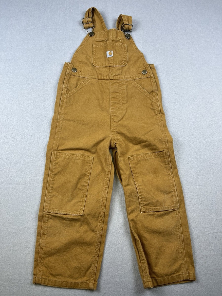 Carhartt Baby kids vintage  USA オーバーオール Vintage Carhartt Overalls Toddler/Kid's Unisex Size 4T Cargo