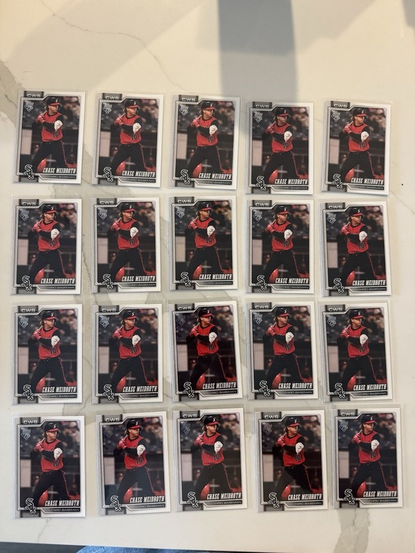(26) 2026 Topps Series 2 Chase Meidroth  26 Card Lot White Sox #581