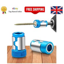 Screwdriver Bit - Strong Magnetizer Drill Bit - Universal Magnetic Ring Blue