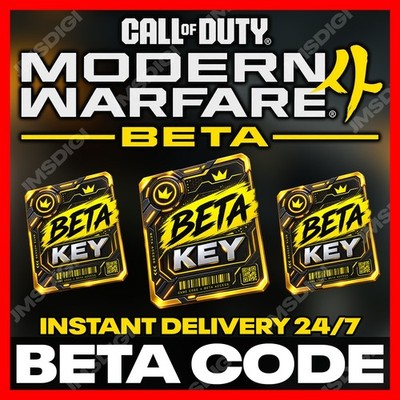 CALL OF DUTY MODERN WARFARE 4 MW4 BETA EARLY ACCESS CODE  PS5/XBOX/PC - GLOBAL