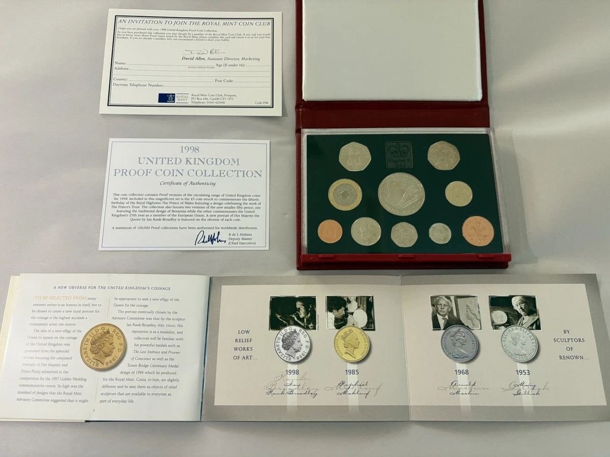 Uncirculated 1998 UK Proof Coin Sets for sale | eBay