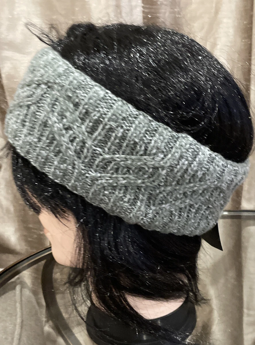 Under Armour Sweater Headband Gray Ear warmer head wrap NWT Woman