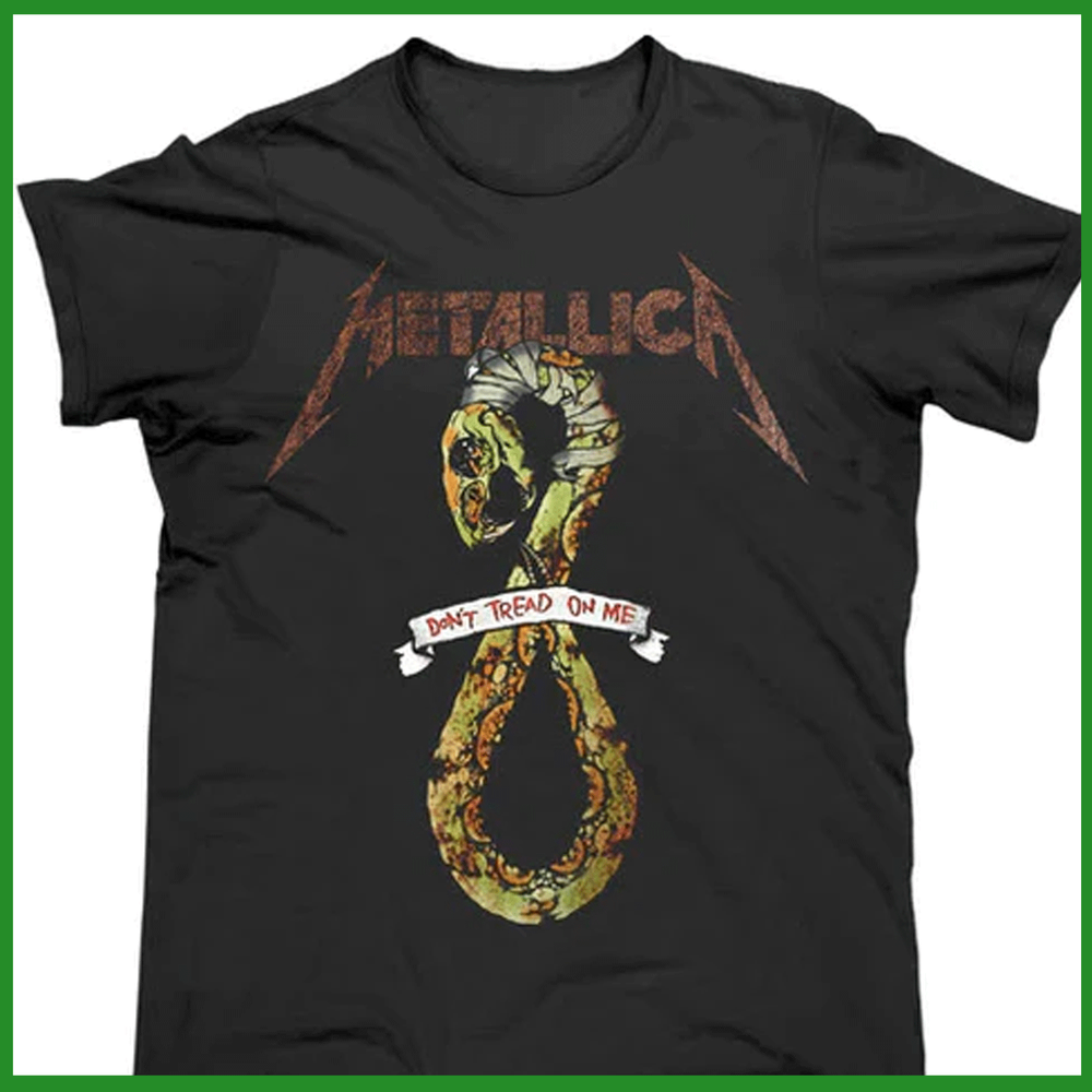 Metallica Don't Tread On Me Unisex T-Shirt