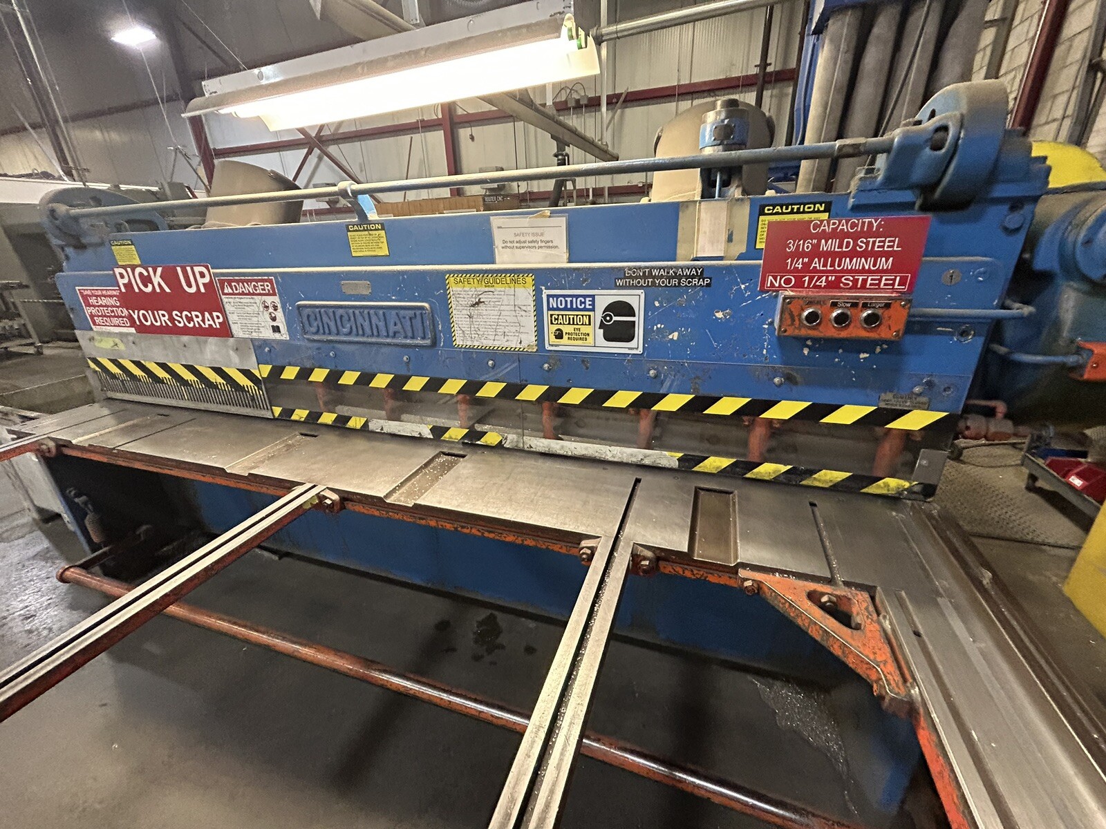 Cincinnati 1410 shear, metal shear, sheet metal shear eBay