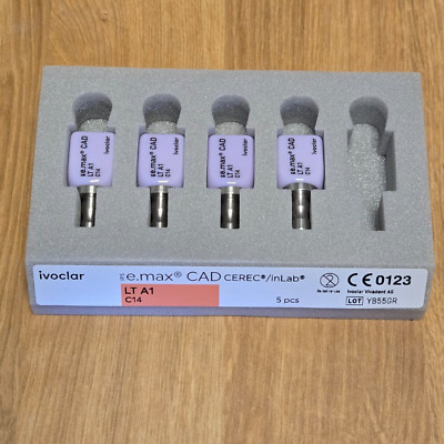 Cerec Ivoclar IPS Emax LT A1 / C14 - 4 Blocks MC XL