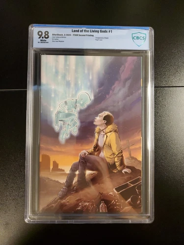 LAND OF THE LIVING GODS #1 MARTINEZ VIRGIN VARIANT 2ND PRINT TFAW EXCLUSIVE 9.8