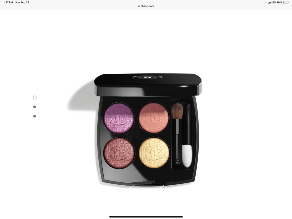 CHANEL LES 4 OMBRES 68 DÉLICES アイシャドウ NIB CHANEL 68 Delices Les 4 Ombres Multi-Effect Quadra Eyeshadow