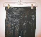 Spanx Faux Leather Camo Leggings Size S P Shapewear High Rise Whimsigoth NEW — photo 3