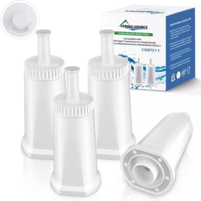 4x Wasserfilter Kartuschen für Sage Barista Touch/Pro/Espresso Kaffeemaschine