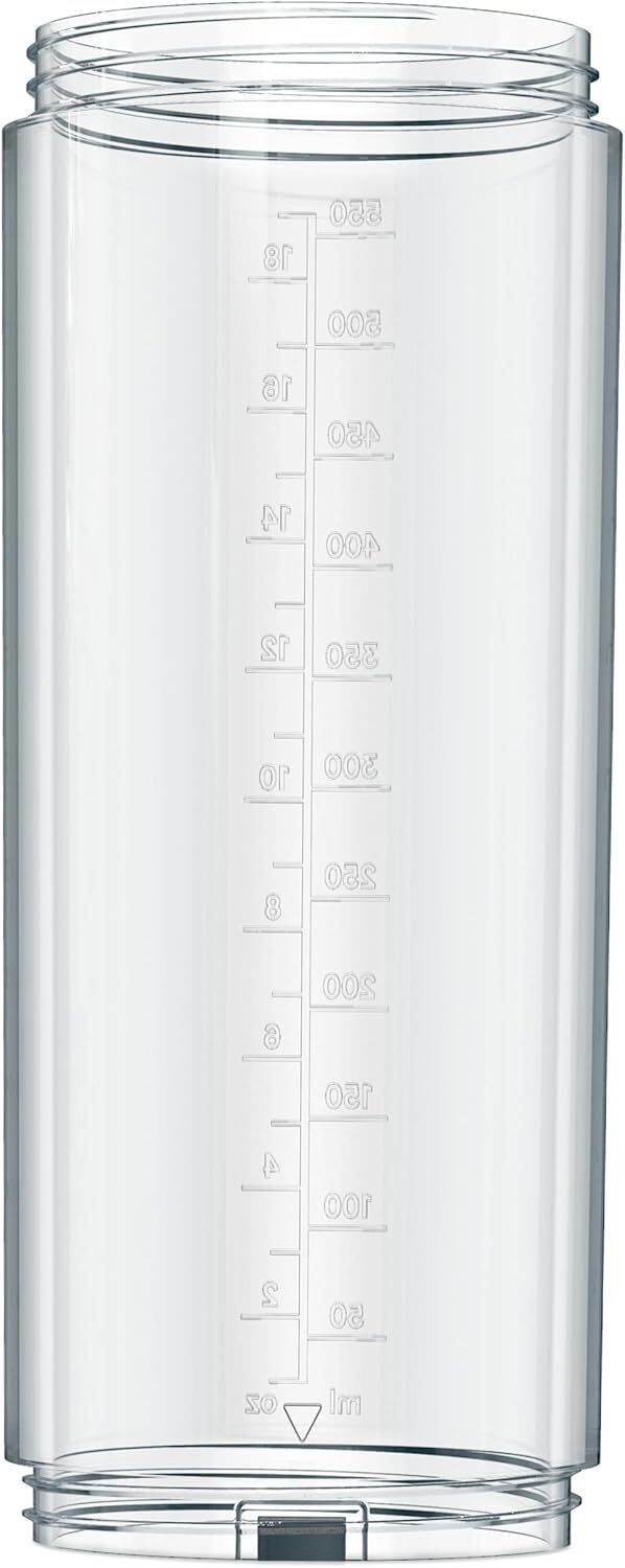 20-Oz White Large Jar Compatible with BlendJet 2 Portable Blender