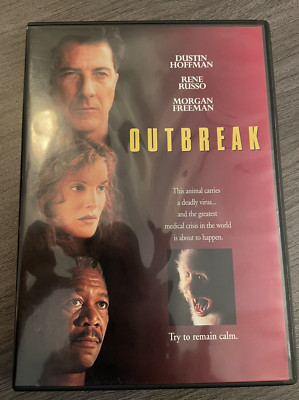 Outbreak DVD: Dustin Hoffman, Rene Russo, Morgan Freeman, 1995 