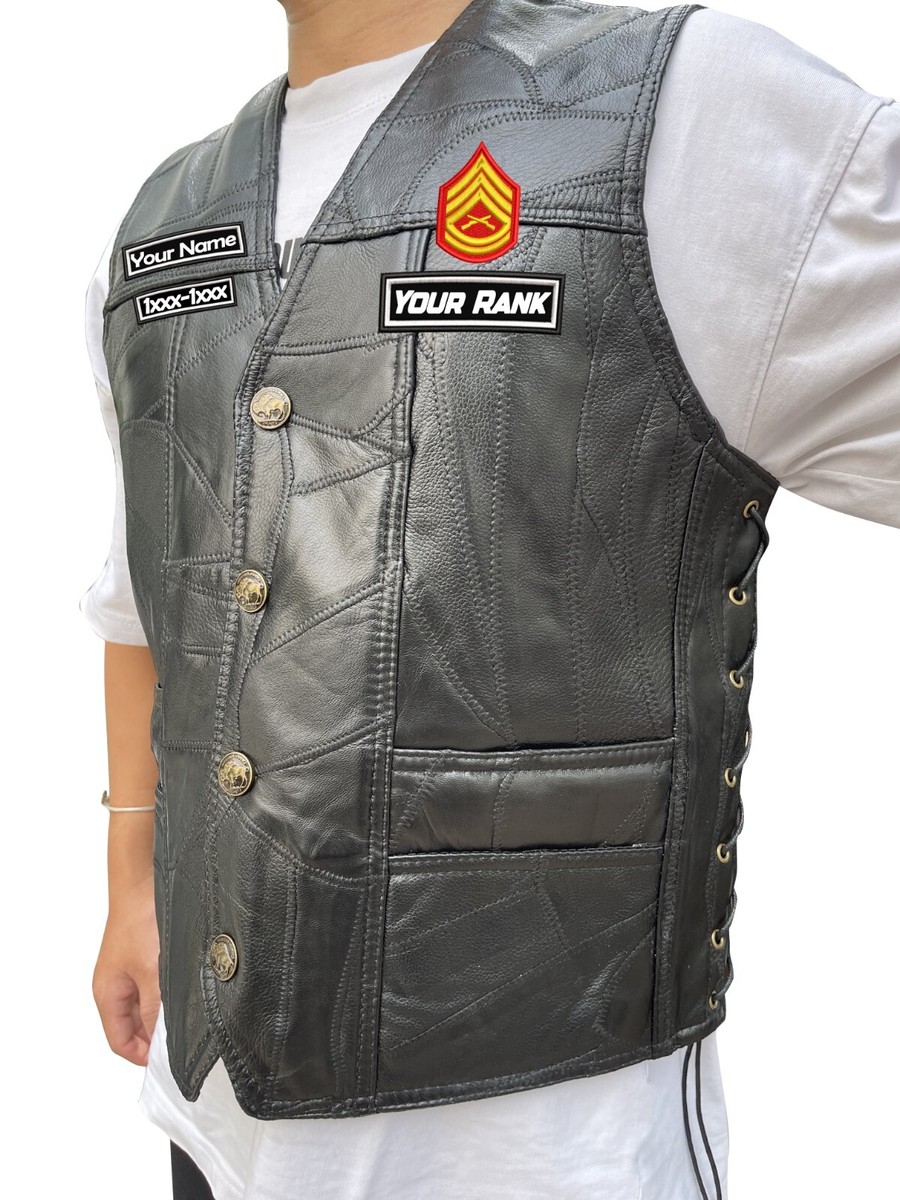 Military Airborne Biker Vest 1st Airborne Battle Group 325th