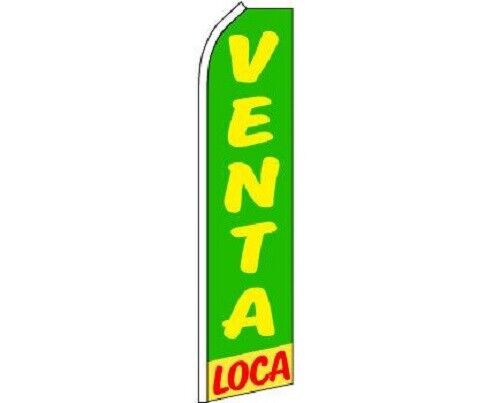 Venta Loca (Verrückter Verkauf) Kingsize-Swooper-Flagge (Hardware nicht enthalten) - Bild 1 von 1