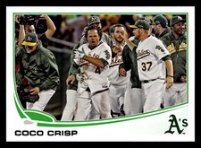 Coco Crisp 2013 Topps Oakland Athletics #408 Oakland Athletics BUY3GET1FREE