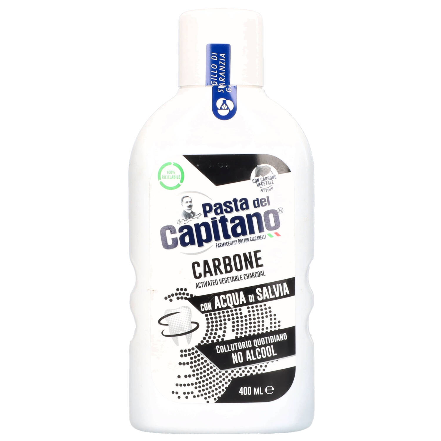 PASTA DEL CAPITANO COLLUTTORIO CARBONE 400ML