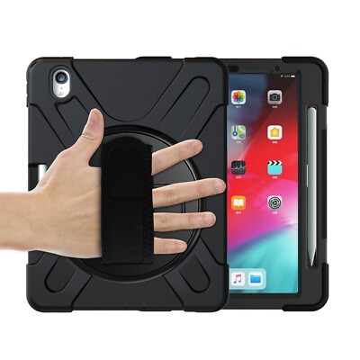 For Apple iPad Pro 11 2024 Hybrid 360 Degree Rotation Outdoor Protective Cover Case
