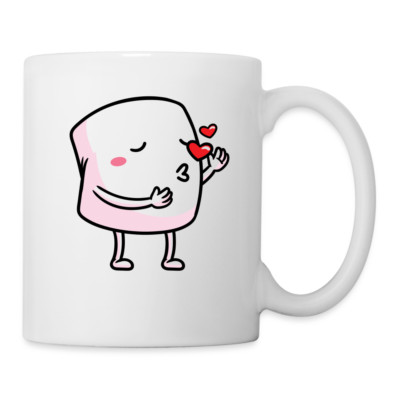 Marshmallow Tasse Emotionen Camper Camping Geschenk