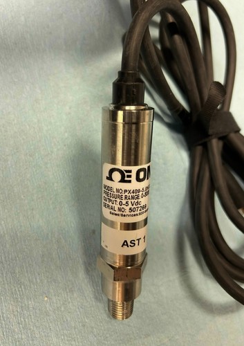 4x Omega PX409-5.0KG5V Pressure Transducers 5000 PSI 0-5V w/ Cables & Caps - Picture 8 of 18
