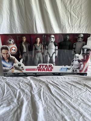 Star Wars Exclusive The Last Jedi 6 Pack Action Figures. New. See Details
