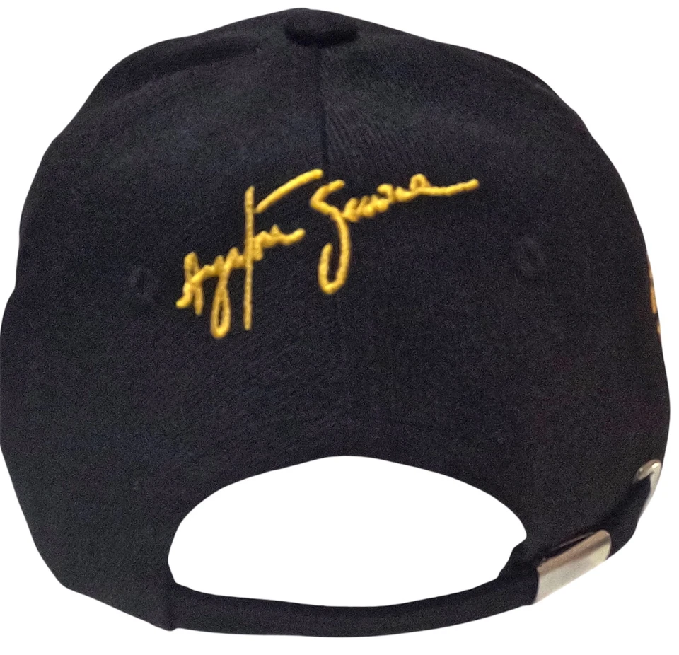 Ayrton Senna F1 legend Lotus Renault JPS Baseball cap in Black. Vintage - Image 4 of 4