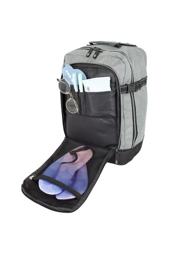 Ryanair Under Seat 40x20x25cm Luggage Cabin Suitcase Wheels Trolley Cabin Bag - Picture 6 of 40