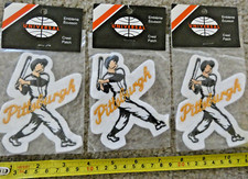 (3) Original 1970's -  PITTSBURGH PIRAT ES -  Jacket PATCHES - 3  1/2