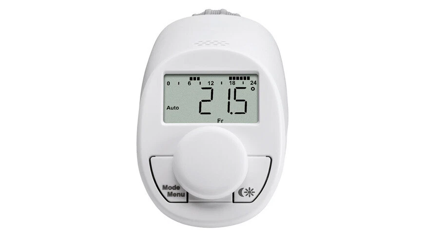 Eqiva 3er-Set Elektronischer Heizkörperthermostat Model N mit Boost-Funktion, le - Bild 3 von 4