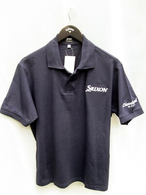 SRIXON / CLEVELAND GOLF COTTON POLO SHIRT - BLACK OR NAVY - 3 FOR