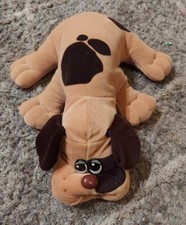Vintage Pound Puppy 1985 Brown Tan Spotted Puppy Dog 18"