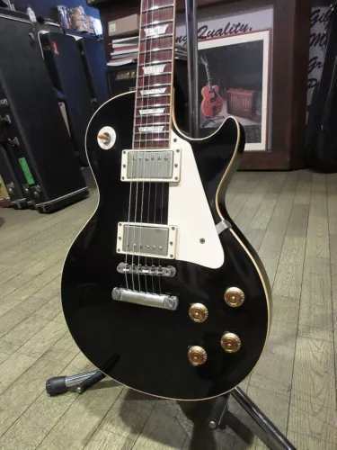 Gibson  Historic Collection 1957 Les Paul Standard VOS Ebony Black Guitar Elec