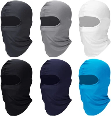 Balaclava Face Mask UV Protection for Mens Women Ski Motorcycle Running Sun Hood