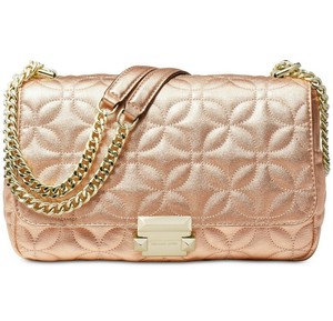 sloan small floral quilted leather shoulder bag