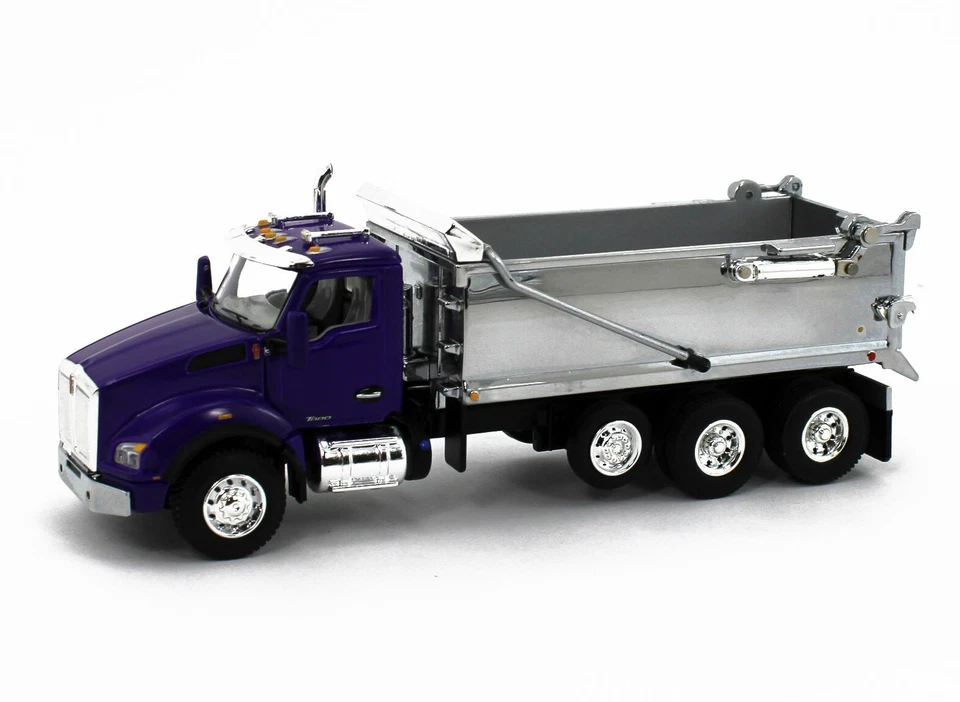 Camión de volteo Kenworth T880 Rogue 2022 DCP 1:64 *púrpura y cromo* nuevo en caja Foto 2 de 4
