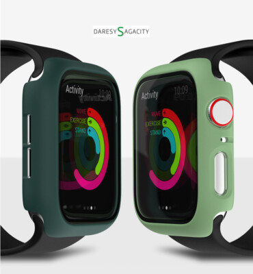D-S Hülle für Apple Watch 1 2 3 4 5 7 8 38/40/41/42/44/45mm iWatch Displayschutz