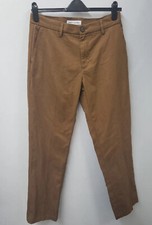 Amazon Essentials Mens Classic Tapered Trousers Size W32xL32 Brown Pants