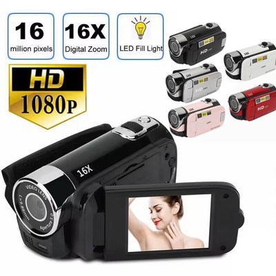 1080P HD Camcorder Digital Video Camera LCD 16MP 16X Zoom DV AV Recorder 2.7''