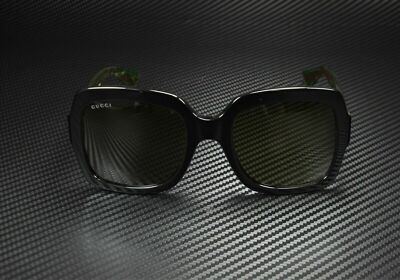 GUCCI GG0036SN 002 Black Square Rectangle Women's Sunglasses GUCCI GG0036SN 002 Black Square Rectangle Women's Sunglasses
