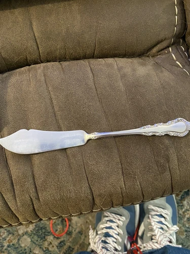 Georgian Rose by Reed & Barton Sterling Silver Cake Knife 7.25”