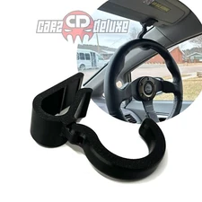 Steering wheel sun visor display holder clip universal for Quick release hook