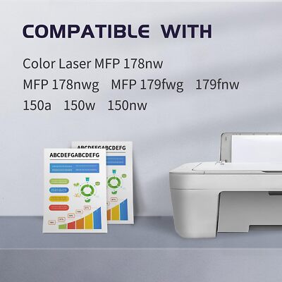 Toner XXL Für HP W2070A 117A Color Laser MFP 179fwg 178nwg 178nw - Foto 8