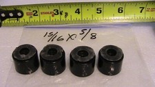 Vintage stereo feet 15/16 x 5/8 inches set of 4 padded