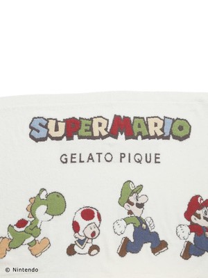 Babymoko jacquard blanket super mario x gelato pique japan new