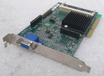 Matrox G2+/MILA/8BN/20, 202260-C-00 AGP VGA Video Card