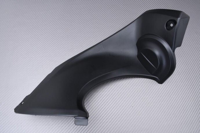 Carénage plastique gauche noir pour réservoir de moto YAMAHA YZF R6 2001-2002