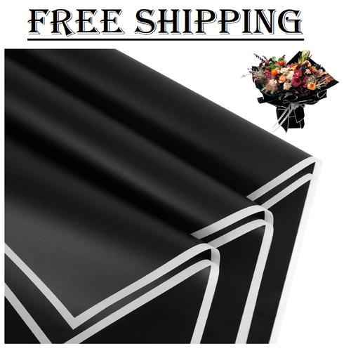 20 Sheets Flower Wrapping Paper - Waterproof Floral Bouquet Packaging Paper... - Picture 16 of 89