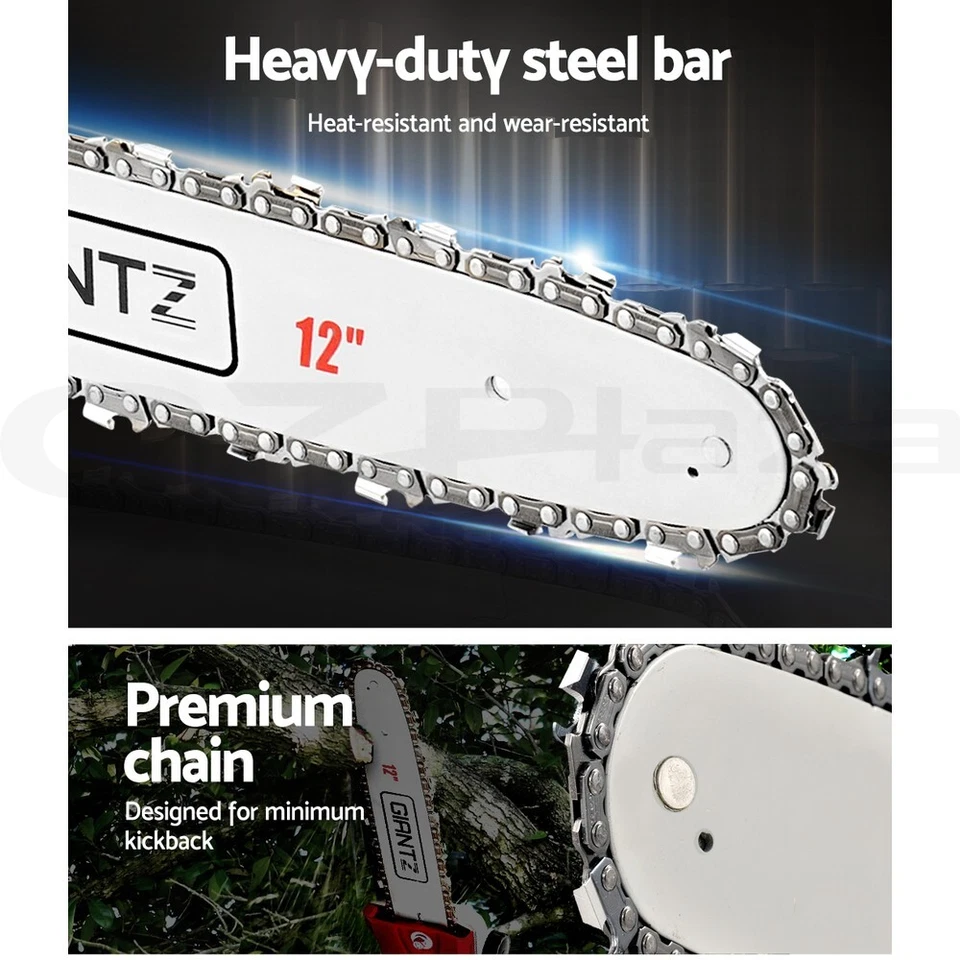 Giantz Pole Chainsaw Petrol 4-STROKE Hedge Trimmer Brush Cutter Whipper Tool Saw - image 3 of 4