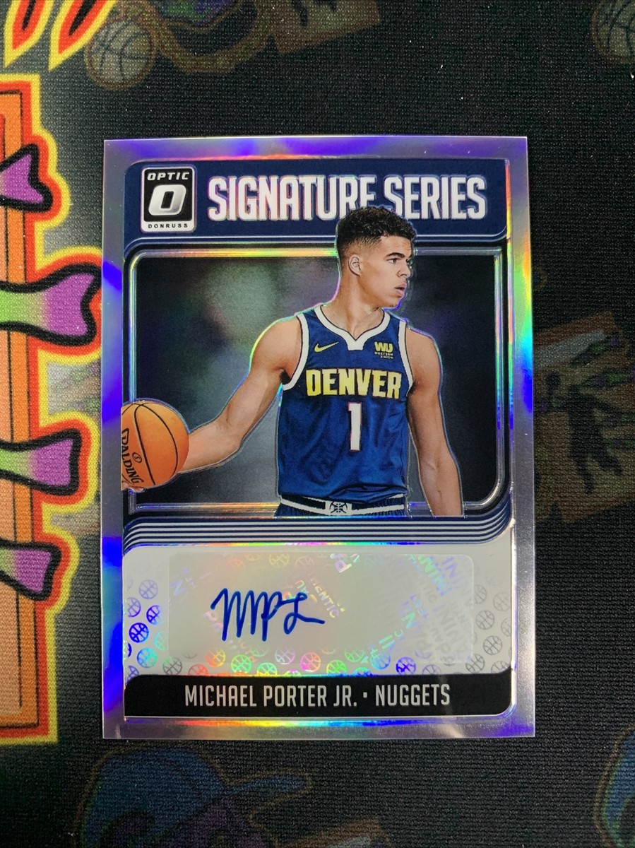 MICHAEL PORTER JR. 2018/19 OPTIC SIGNATURE SERIES ROOKIE RC AUTO 