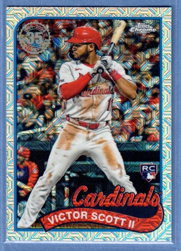 2024 Topps Update Silver Pack 1989 Topps Chrome Mojo Refractor ~ You Pick - Picture 68 of 99