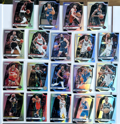 2024-25 Prizm Lot (19) Silver Lot Lillard Harden Maxey Bane Thompson Hart SSP 